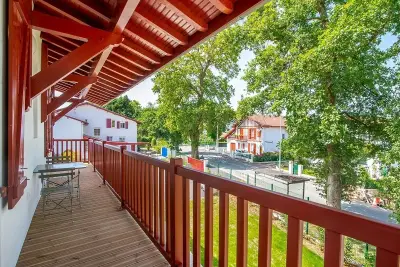 Balcon des appartements